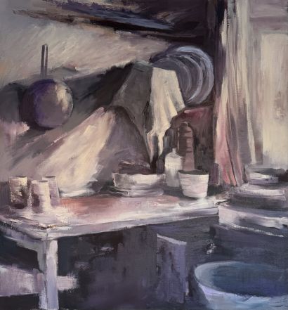 From Rags to Riches II - a Paint Artowrk by Carola Dewor